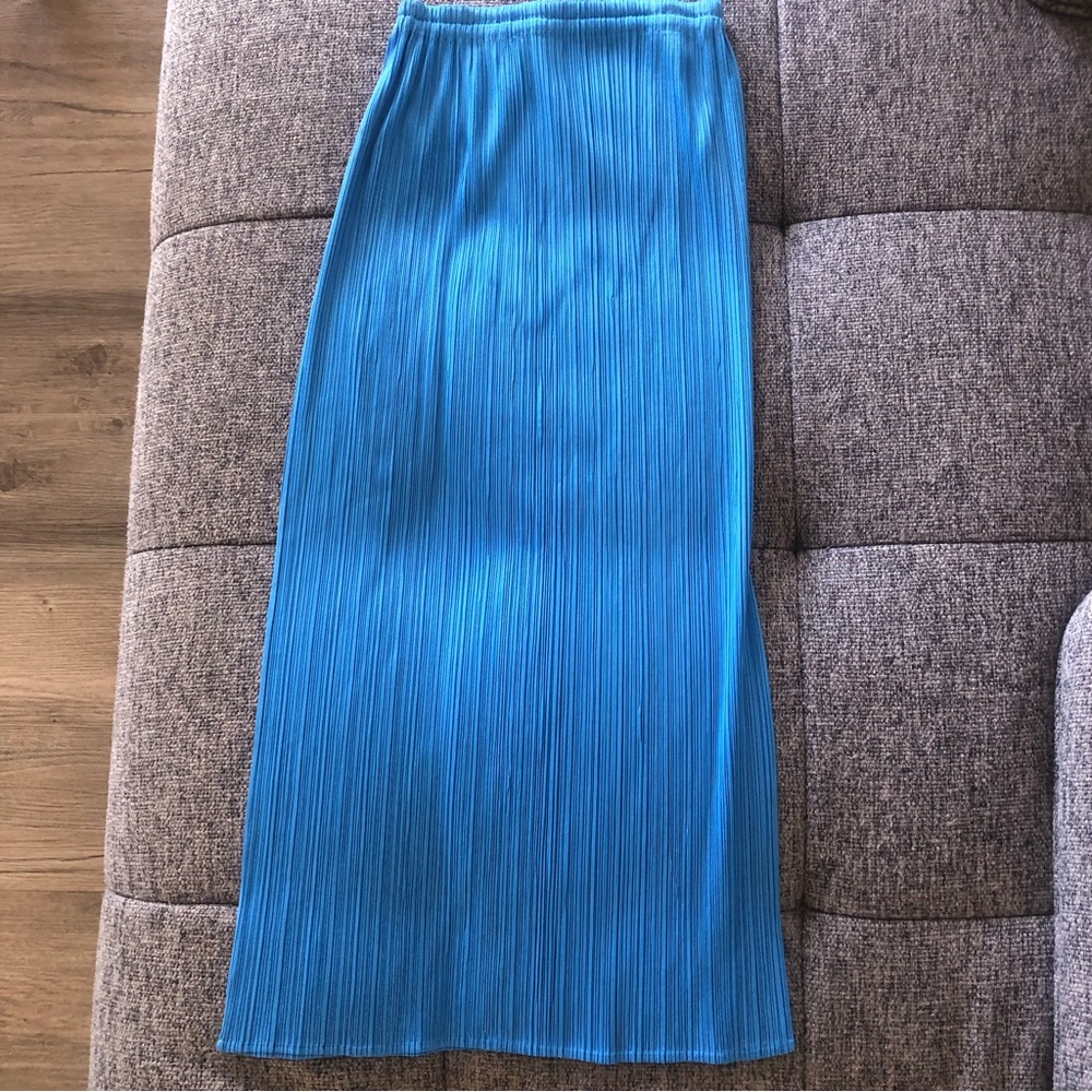 Issey Miyake pleats please long skirt